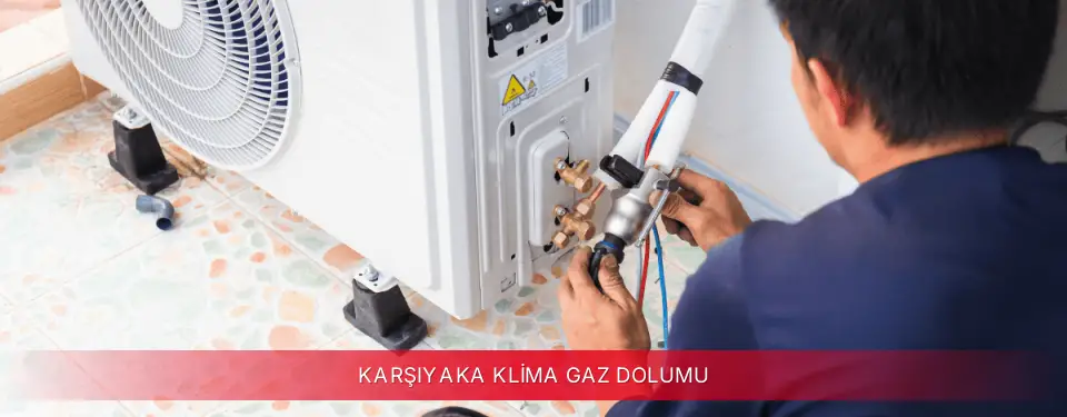 Karşıyaka İlçemi Bosch Klima Gaz Dolumu